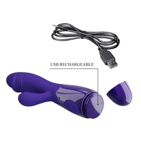 Vibrator sa dodatkom za klitoralnu stimulaciju Snappy Youth BI 14173L-5